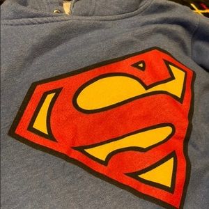 SuperMan Six Flags Hoodie Sz Womens Small